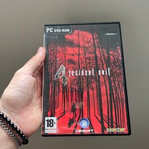 Resident Evil 4 PC DVD-ROM Capcom Ubisoft PAL European Version Leon Kennedy RE4